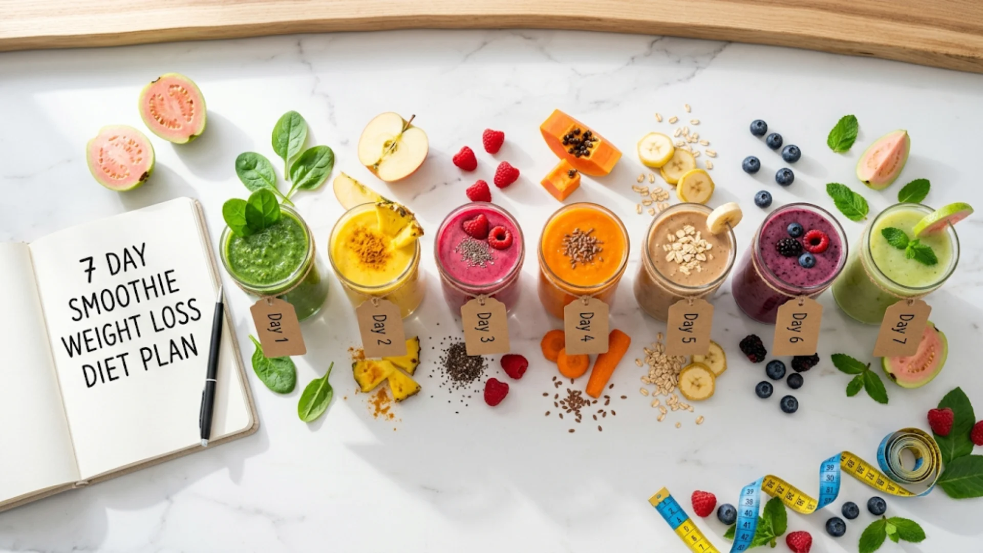 7 day smoothie weight loss diet plan