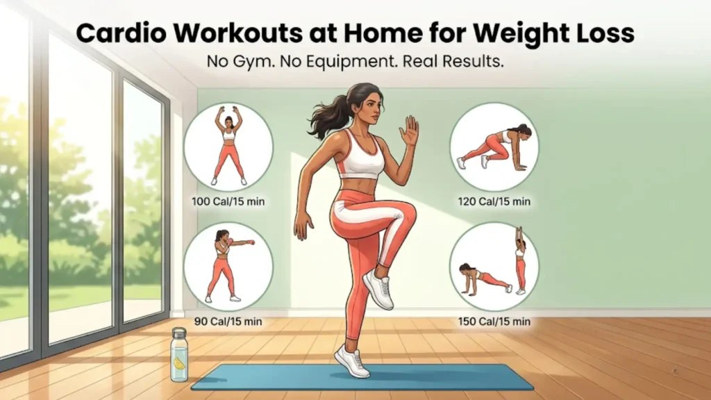 cardio workouts at home for weight loss