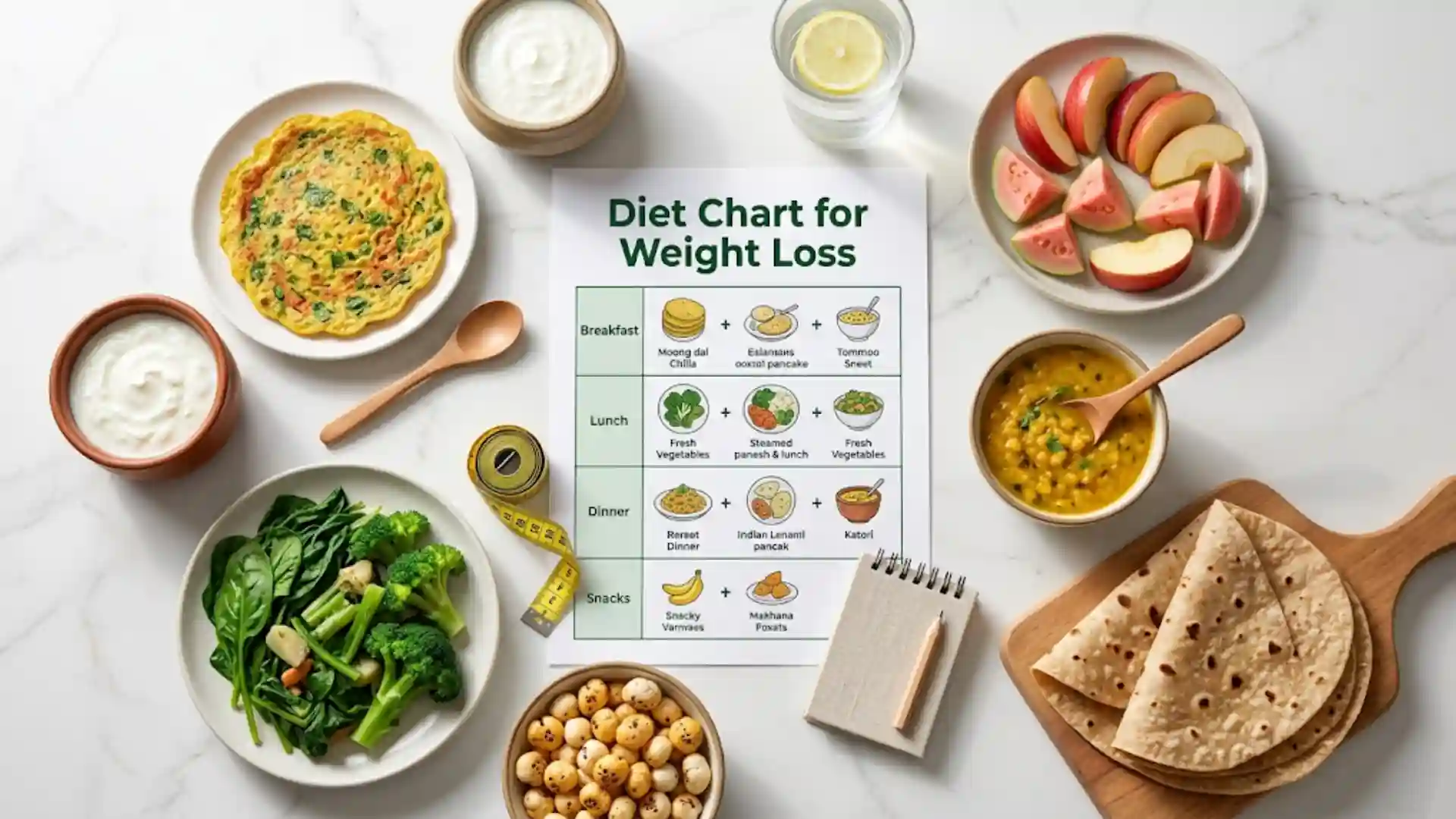 diet chart for weight loss